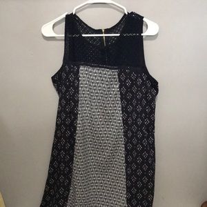Fun multi-pattern dress